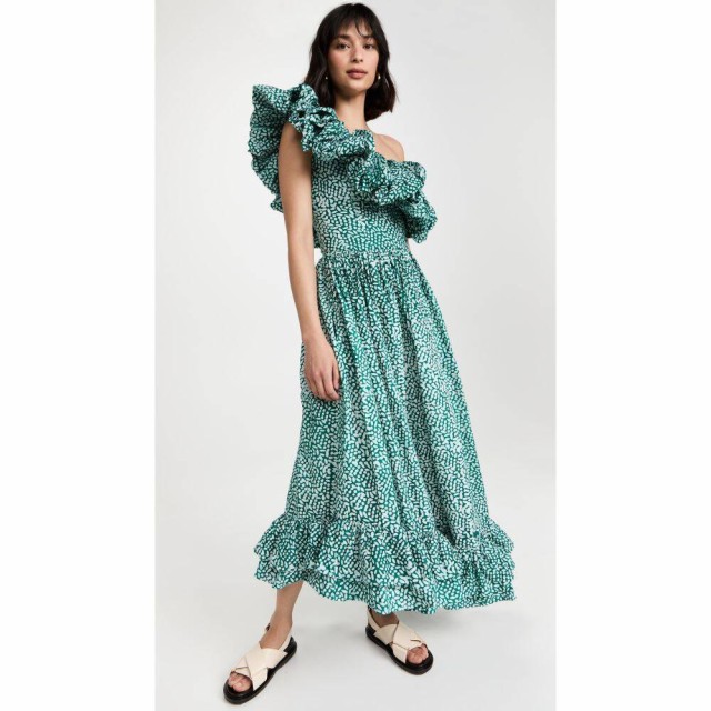 シカ SIKA レディース ワンピース マキシ丈 ワンピース・ドレス Sono Maxi Dress Blue/Green Multi