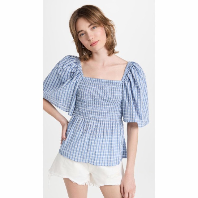 ステラノヴァ Stella Nova レディース ブラウス・シャツ トップス Penelope Blouse Soft Blue