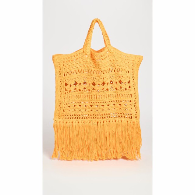 ソリッドandストライプ Solid and Striped レディース トートバッグ バッグ The Faux Raffia Tote Butterscotch