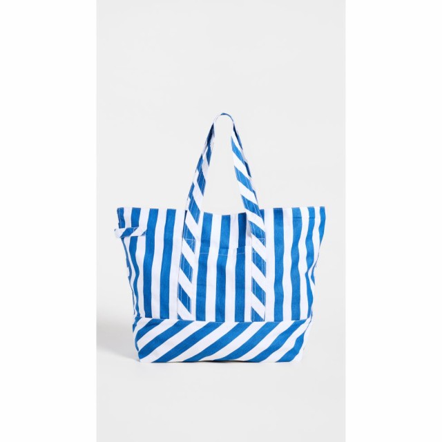 ソリッドandストライプ Solid and Striped レディース バッグ The Foldable Bag Lapis Blue Stripe