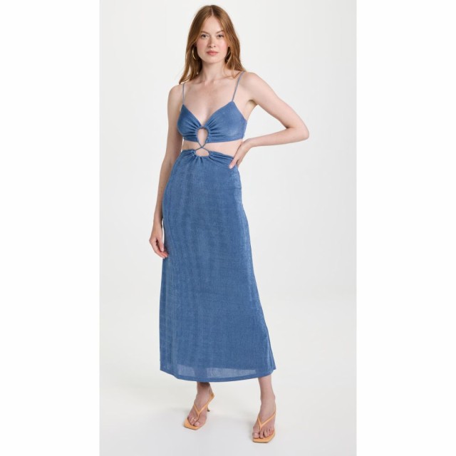 シグニフィカント アザー Significant Other レディース ワンピース ミドル丈 ワンピース・ドレス Yara Midi Dress Sky Blue