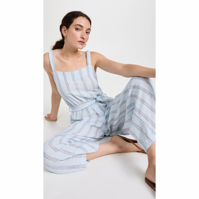 スプレンディッド Splendid レディース オールインワン ジャンプスーツ ワンピース・ドレス Twila Jumpsuit Santorini Stripe