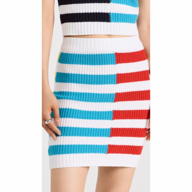 スタウド STAUD レディース スカート Saltwater Skirt Caprain Stripe