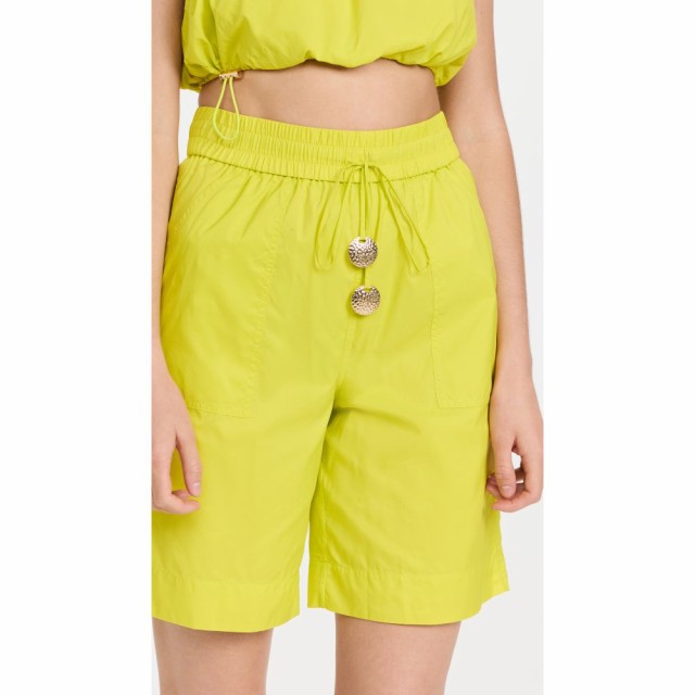 スタウド STAUD レディース ショートパンツ ボトムス・パンツ Jeter Shorts Electric Lime