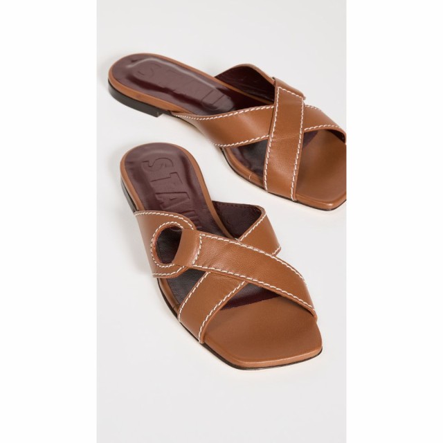 スタウド STAUD レディース サンダル・ミュール シューズ・靴 Camille Sandals Tan