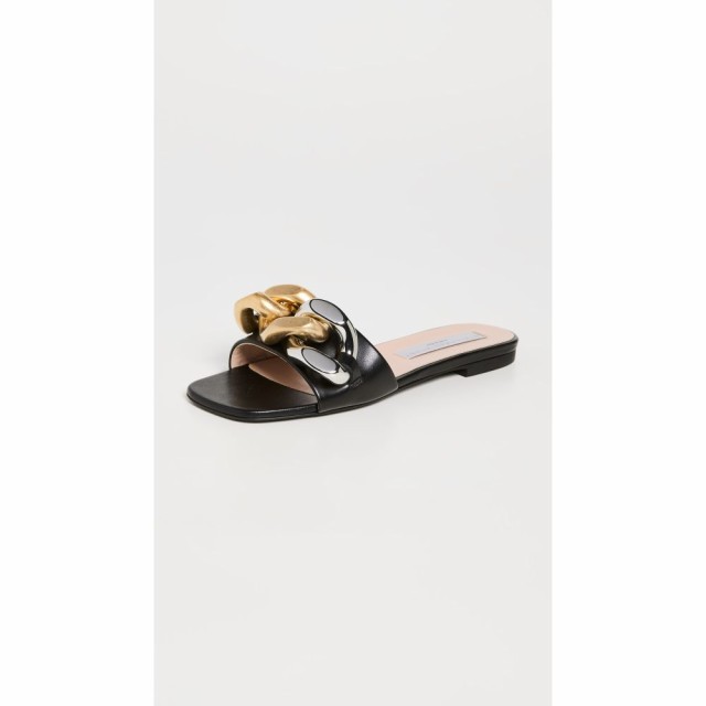 ステラ マッカートニー Stella McCartney レディース サンダル・ミュール シューズ・靴 Falabella Soft Faux Leather Sandals Black