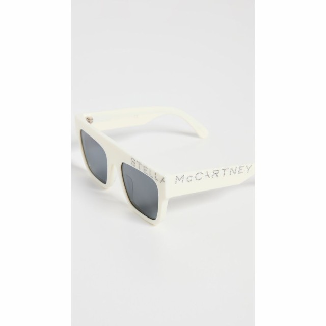 ステラ マッカートニー Stella McCartney レディース メガネ・サングラス Geometric Sunglasses Ivory/Smoke