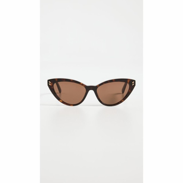 ステラ マッカートニー Stella McCartney レディース メガネ・サングラス キャットアイ Cat Eye Sunglasses Dark Havana/Brown