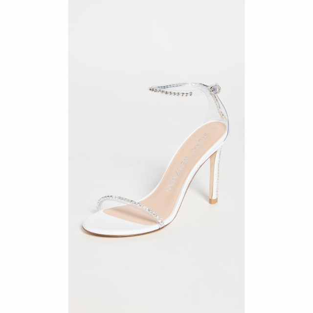 スチュアート ワイツマン Stuart Weitzman レディース サンダル・ミュール シューズ・靴 Nudistglam 100 Sandals Clear/White/Clear