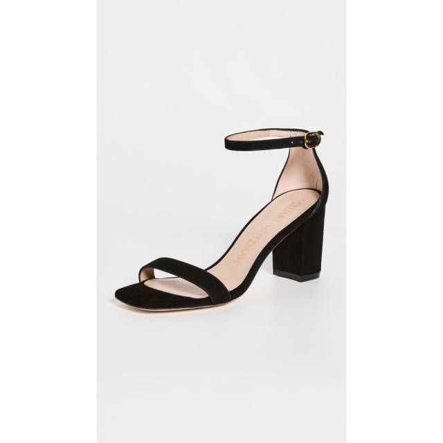 スチュアート ワイツマン Stuart Weitzman レディース サンダル・ミュール シューズ・靴 75mm Nudist Curve Block Sandals Black