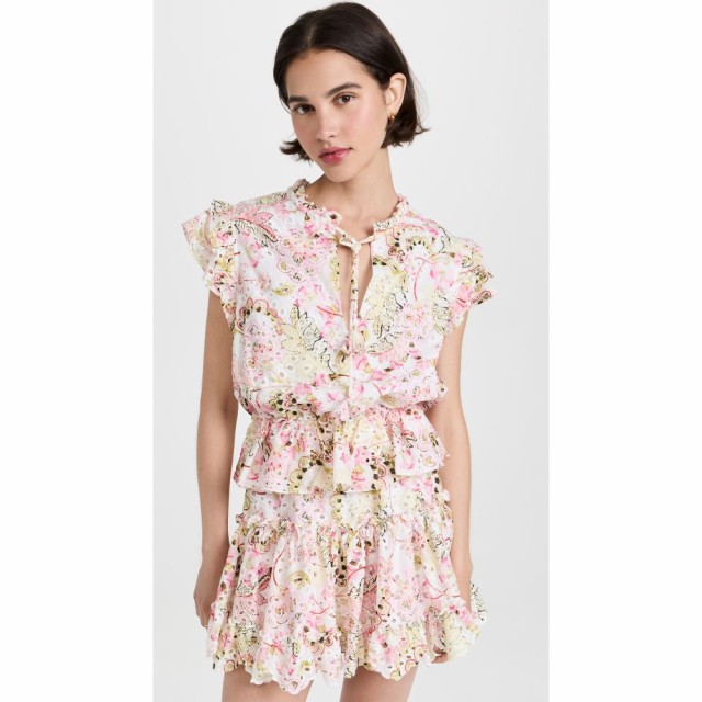 ミサ MISA レディース ワンピース ワンピース・ドレス Iliana Dress Printed Eyelet