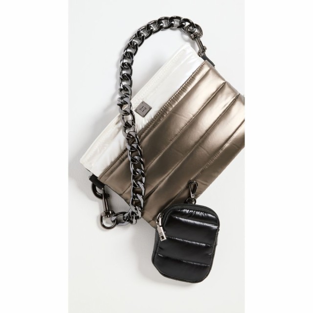 シンクロリン Think Royln レディース ショルダーバッグ バッグ Colorblock Downtown Crossbody Bag Pyrite/Ivory/Pearl Black