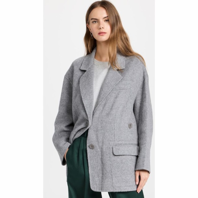 ティビ Tibi レディース スーツ・ジャケット アウター Luxe Double Faced Liam Blazer Medium Heather Grey