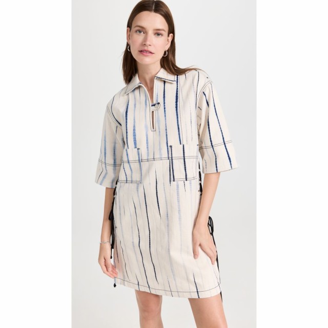 トリー バーチ Tory Burch レディース ワンピース シャツワンピース ワンピース・ドレス Wavelength Denim Shirtdress Multi