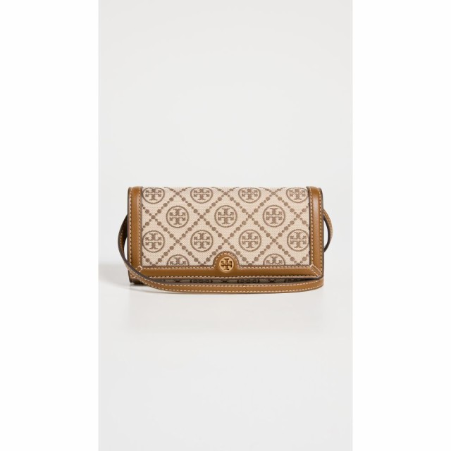 トリー バーチ Tory Burch レディース ショルダーバッグ バッグ T Monogram Jacquard Wallet Crossbody Hazel