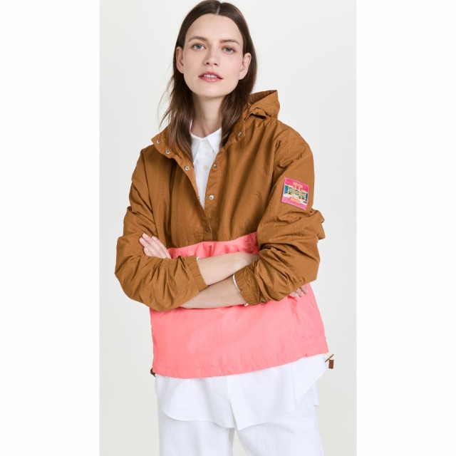 トリー バーチ Tory Sport レディース ジャケット アノラック アウター Colorblocked Patch Anorak Jacket Ridge/Candy