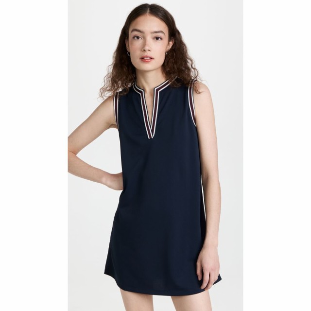 トリー バーチ Tory Sport レディース ワンピース ノースリーブ チュニック ワンピース・ドレス Sleeveless Tunic Dress Tory Navy/Winet