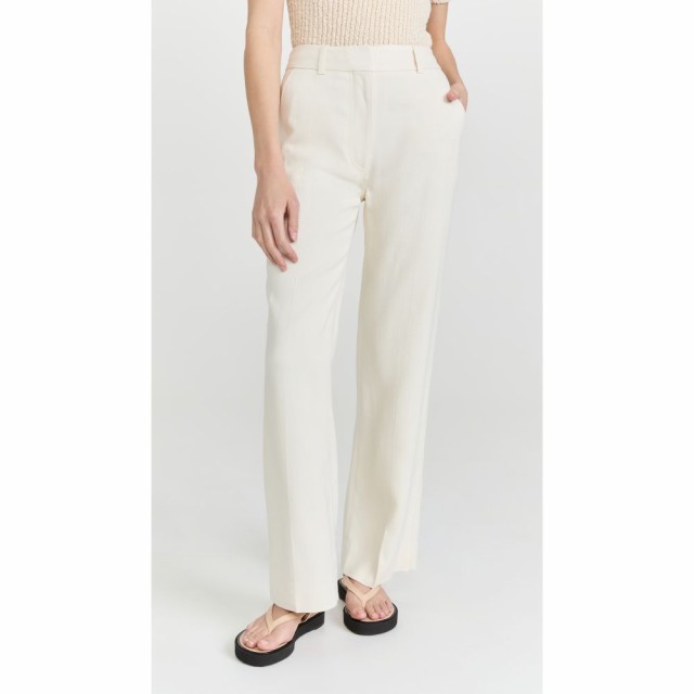 ヴィクトリア ベッカム Victoria Beckham レディース ボトムス・パンツ Relaxed Tailored Trousers Off White