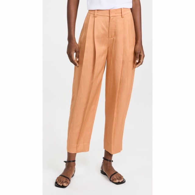 ヴィンス Vince レディース ボトムス・パンツ テーパードパンツ Pleat Front Tapered Pants Nectarine