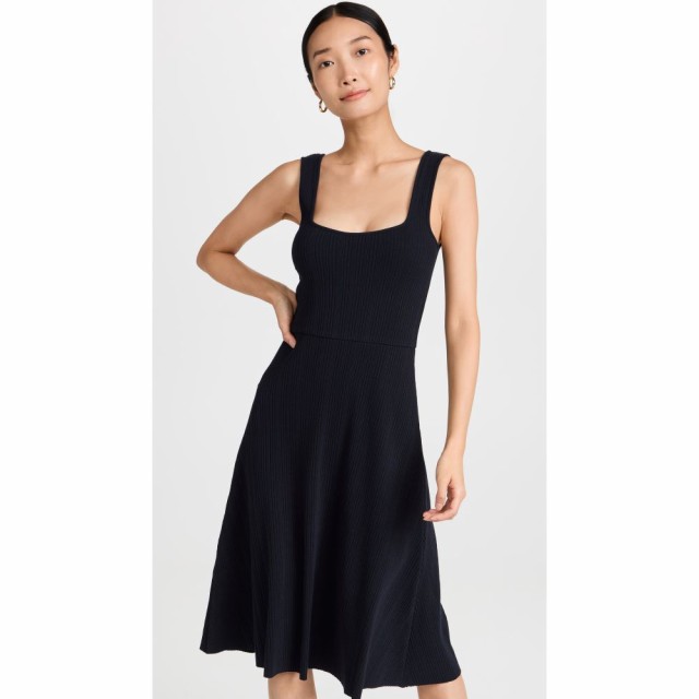 ヴィンス Vince レディース ワンピース タンクワンピース ワンピース・ドレス Ribbed Sweetheart Tank Dress Coastal Blue