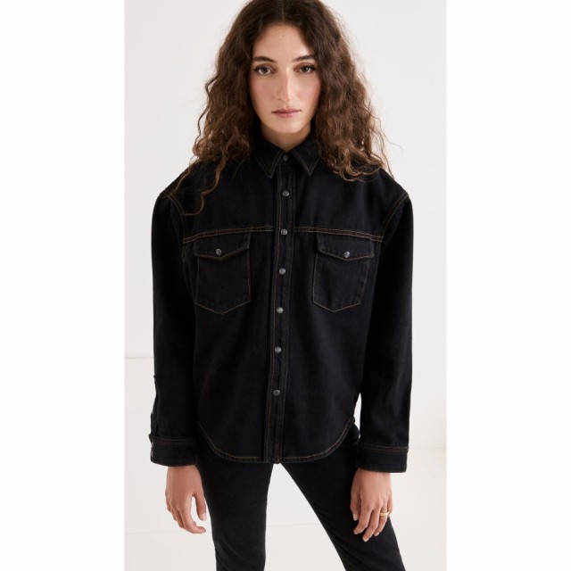 ワードローブ ニューヨーク WARDROBE.NYC レディース ジャケット デニムジャケット アウター Denim Jacket Black