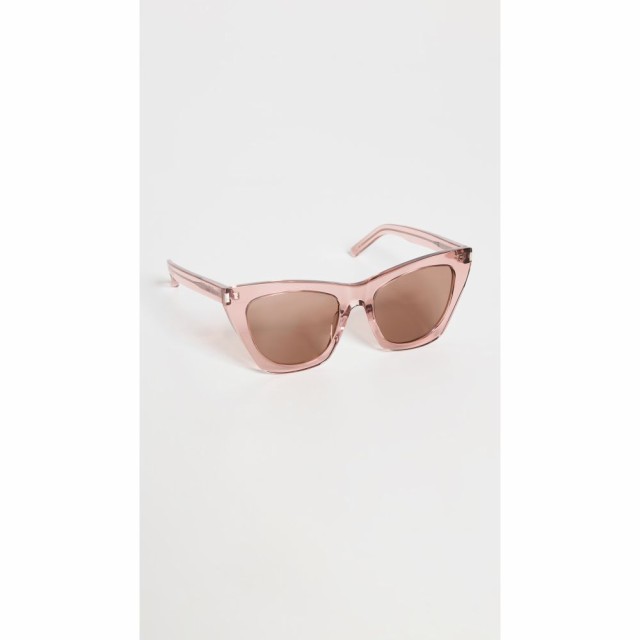 サンローラン Saint Laurent レディース メガネ・サングラス Kate Sunglasses Pink Pink Brown