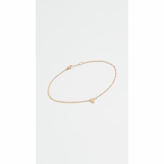 ジェニファーズーナー Jennifer Zeuner Jewelry レディース アンクレット ハート ジュエリー・アクセサリー Heart Anklet Gold