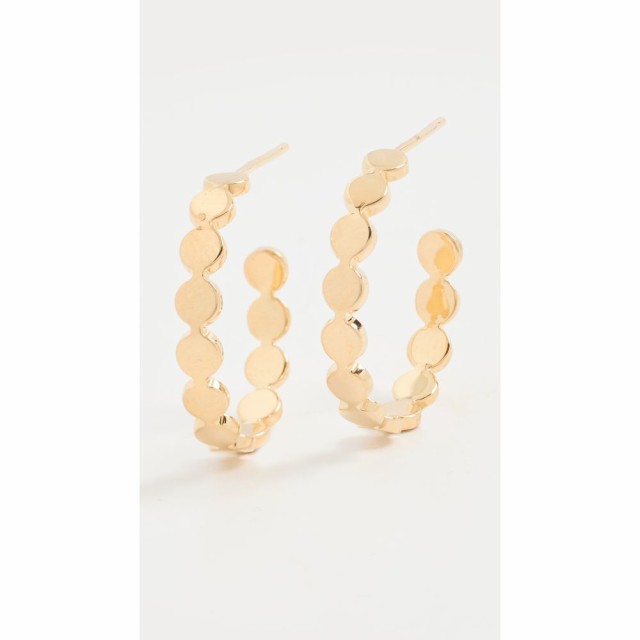 ジェニファーズーナー Jennifer Zeuner Jewelry レディース イヤリング・ピアス ジュエリー・アクセサリー Margaux Small Hoops Yellow V