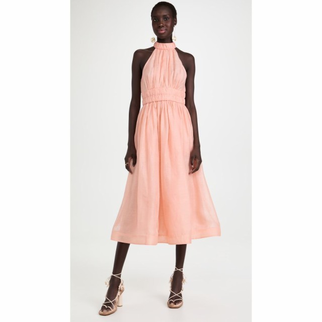 ジマーマン Zimmermann レディース ワンピース ミドル丈 ワンピース・ドレス Rhythmic Halter Midi Dress Sherbet