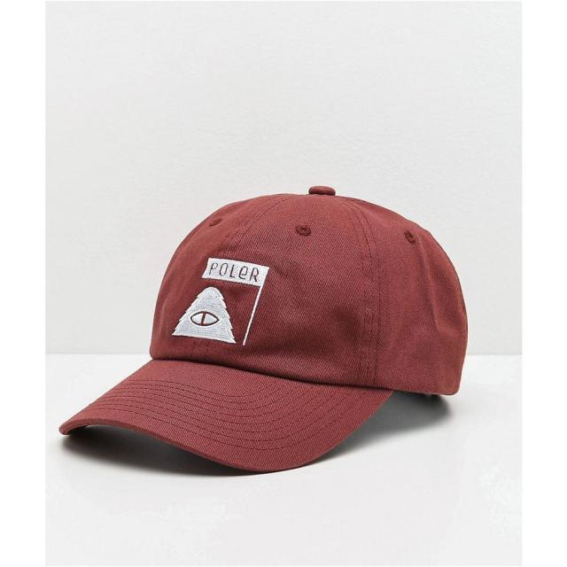 最新人気 ポーラー Poler Stuff メンズ キャップ スナップバック 帽子 Poler Summit Maroon Strapback Hat Red 正規品 Www Hamiltontowndentistry Com