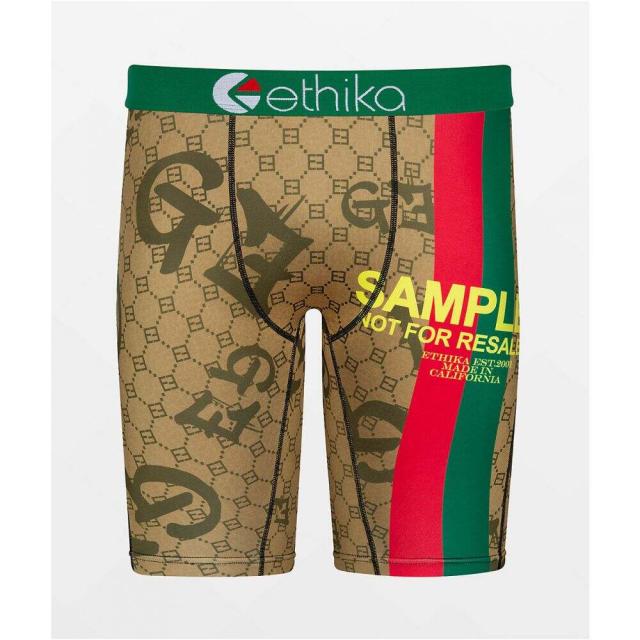 安いそれに目立つ エシカ Ethika メンズ ボクサーパンツ インナー 下着 No Resale Boxer Briefs Brown 目玉商品 Embol Com
