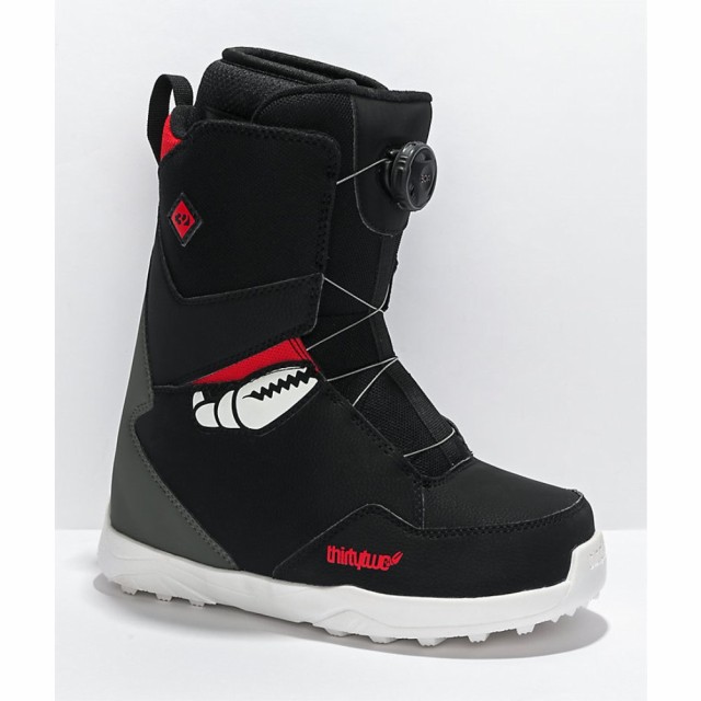 サーティーツー ThirtyTwo メンズ スキー・スノーボード ブーツ シューズ・靴 x Crab Grab Lashed Boa Snowboard Boots 2022 Black