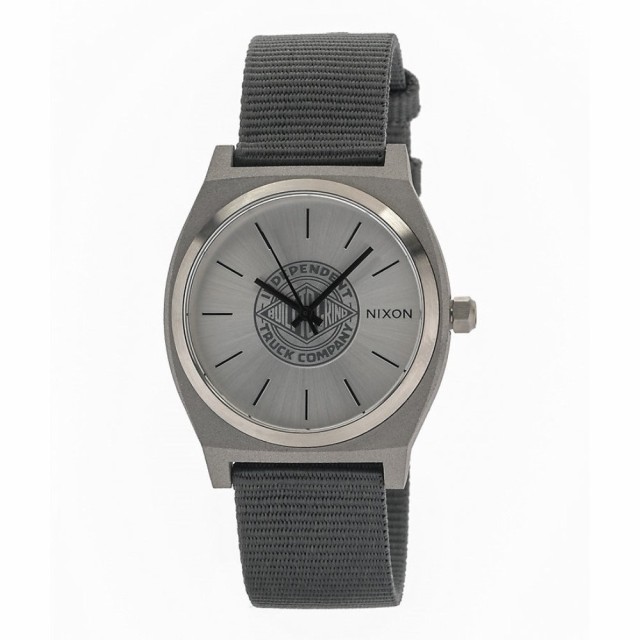 ニクソン Nixon Watches メンズ 腕時計 Nixon x Independent Time Teller Silver Analog Watch Silver