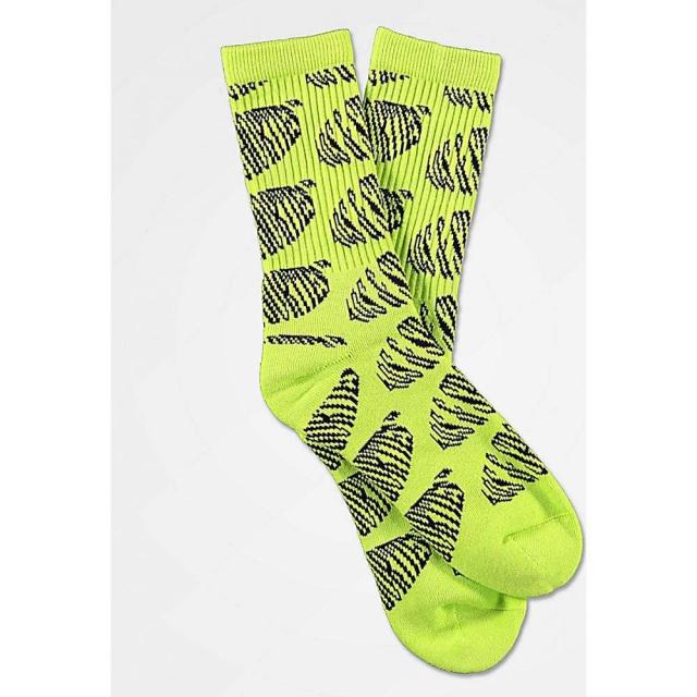 ついに再入荷 フォーティーズandショーティーズ 40s And Shorties メンズ ソックス インナー 下着 40s And Shorties Working Title Green Crew Socks 再入荷 Fcrtt Org