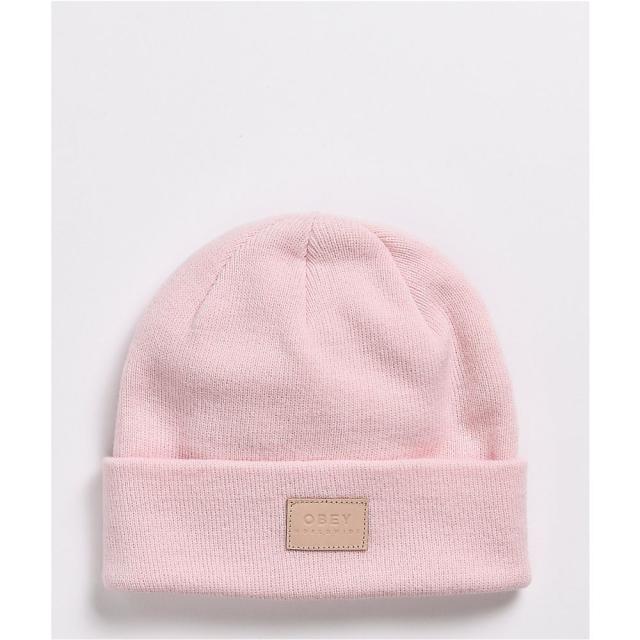Sale 公式通販 オベイ Obey レディース ニット ビーニー 帽子 Obey Briean Pink Beanie Pink 肌触りがいい Www Centrodeladultomayor Com Uy