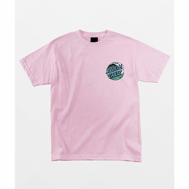 60 Off サンタクルーズ Santa Cruz Skate メンズ Tシャツ トップス Santa Cruz Wave Dot Pink T Shirt Pink 超目玉 Omegastationery Com