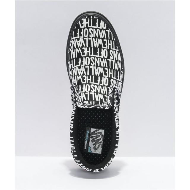 限定品在庫 ヴァンズ Vans Slip-On ComfyCush Brush Black and White Skate Shoの通販はau PAY マーケット - フェルマート|商品ロットナンバー:48817490 VANS レディース スケートボード スリッポン・フラット シューズ・靴 通販
