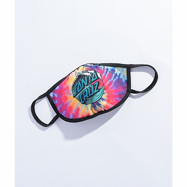 流行に サンタクルーズ Santa Cruz Skate レディース 雑貨 デザインマスク ブランド Santa Cruz Wave Dot Tie Dye Face Mask Assorted 早者勝ち Carlavista Com