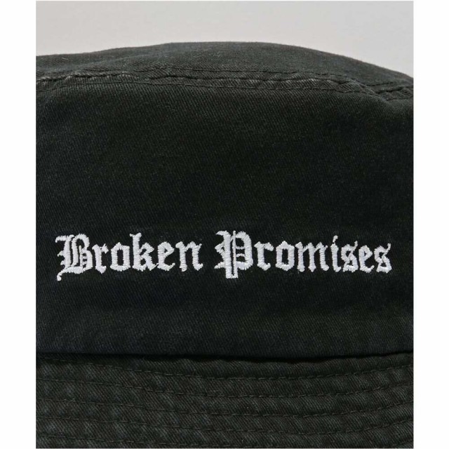 最新品安い ブロークン Broken Promises Slogan Bucket Hat Blackの通販はau PAY マーケット - フェルマート｜商品ロットナンバー：488173193 プロミス BROKEN PROMISES レディース ハット バケットハット 帽子 爆買い好評