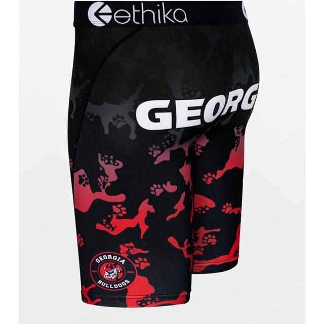 Sale 公式 エシカ Ethika メンズ ボクサーパンツ インナー 下着 Ethika X Fanatics X Ncaa Uga Hairy Dawg Boxer Briefs Red 全品送料無料 Carlavista Com