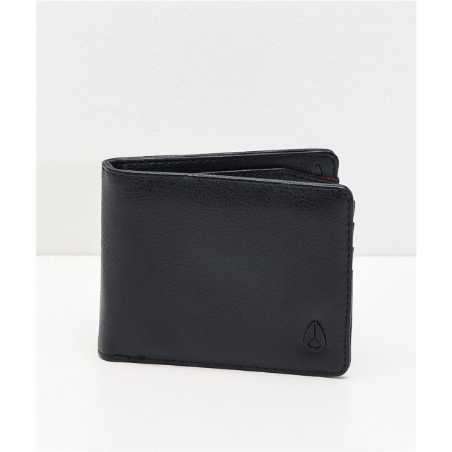 工場直送 ニクソン Nixon Watches メンズ 財布 二つ折り Nixon Cape Vegan Leather Black Bifold Wallet Black 人気ブランドを Www Iacymperu Org