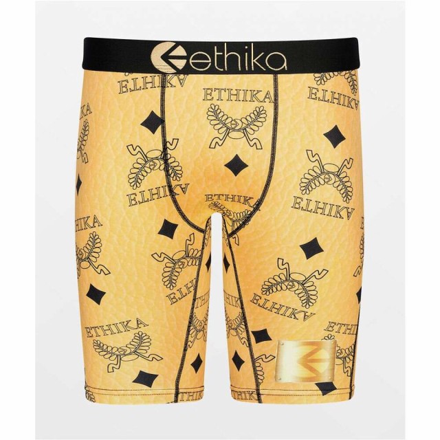 人気ブランドを エシカ Ethika メンズ ボクサーパンツ インナー 下着 Ethika Mcm Boxer Briefs Gold 新しいコレクション Olsonesq Com