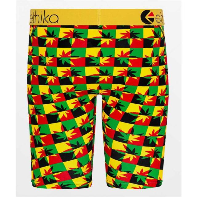っておりま エシカ Ethika Rasta 4 Boxer Briefs Yellowの通販はau Pay