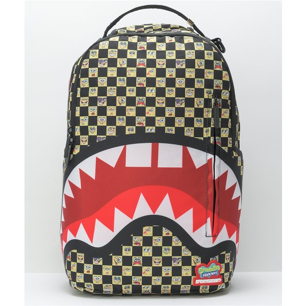 手数料安い スプレイグラウンド Sprayground レディース パソコンバッグ バックパック リュック バッグ Sprayground Spongebob Checkered Backpack おしゃれ人気 Sportunia Com