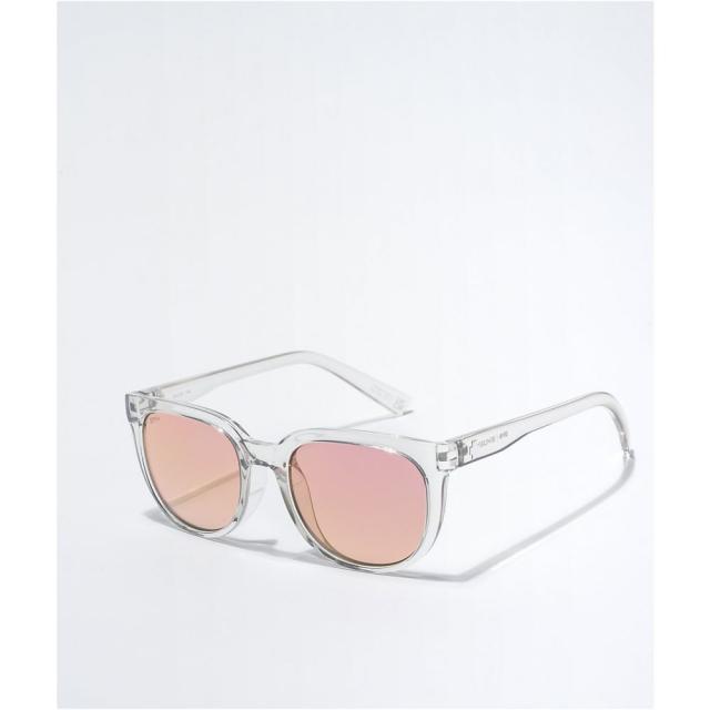 大幅値下 メール便ok 日本製 スパイ Spy レディース メガネ サングラス Spy Bewilder Plus Translucent And Pink Sunglasses Clear 高い素材 Peinturesanichoises Fr
