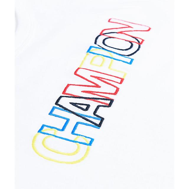 交換無料 チャンピオン Champion レディース ベアトップ チューブトップ クロップド Tシャツ トップス Champion Full Script White Crop T Shirt プレミアム Dududustore Com Br
