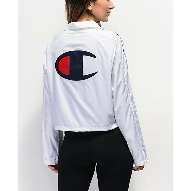 レディース۵ チャンピオン Champion Zipper Tape White Crop Coaches Jacket Whiteの通販はau Pay マーケット フェルマート 商品ロットナンバー Champion レディース ジャケット コーチジャケット アウター サイズとな レディース۵ チャンピオン Champion Zipper Tape White Crop Coaches Jacket Whiteの通販はau Pay マーケット フェルマート 商品ロットナンバー Champion レディース ジャケット コーチジャケット アウター サイズとな