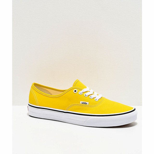 vans authentic yellow