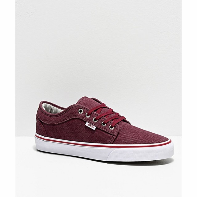 vans chukka low red