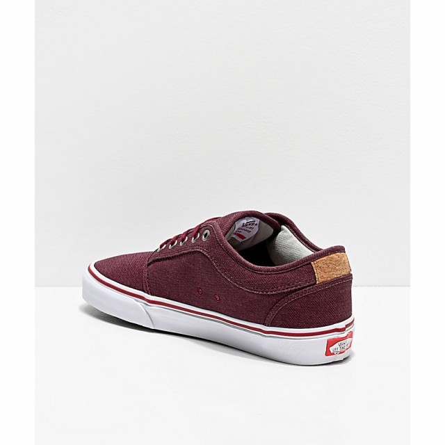 dark red vans